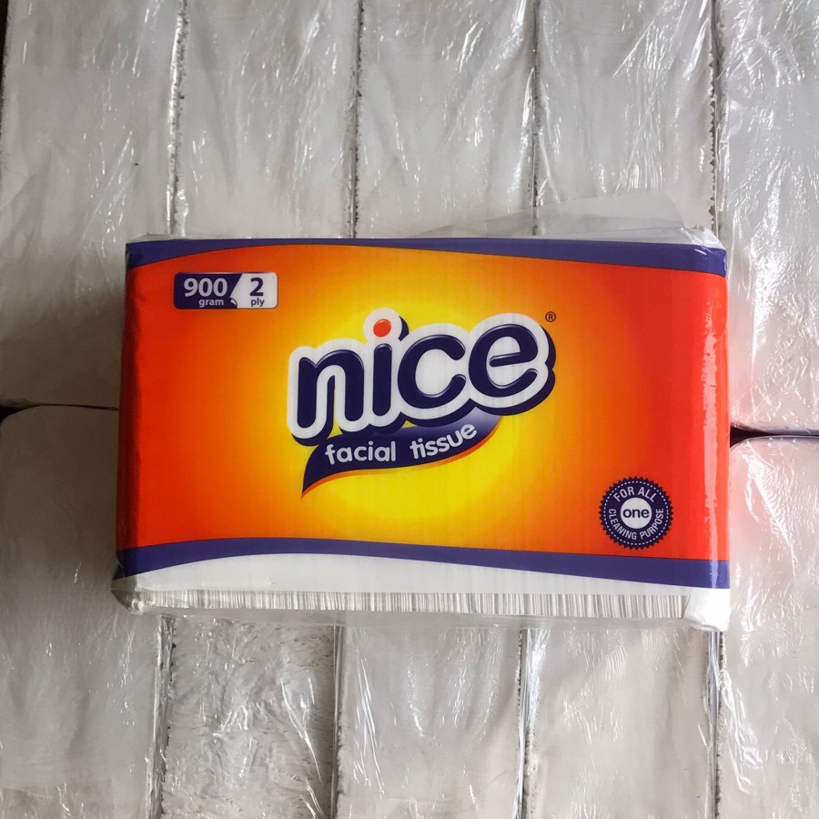 Tisu Serbaguna NICE Facial Tissue 900 gr gram 2 ply Murah