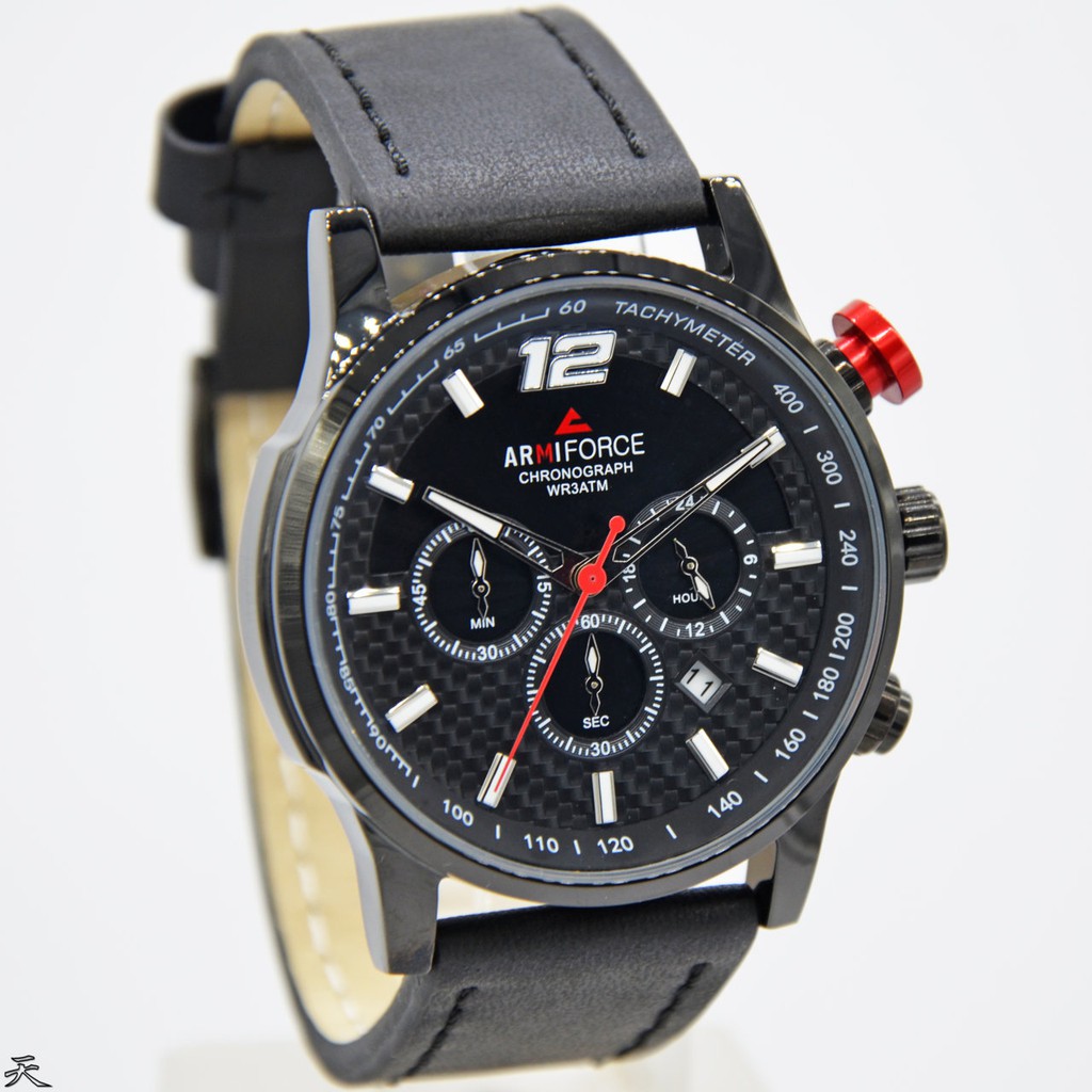 Jam Tangan Pria Armiforce AF8002MB Black