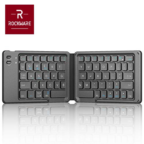 AKN88 - ROCKWARE RW-K08 - Universal Portable Folding Bluetooth 3.0 Keyboard