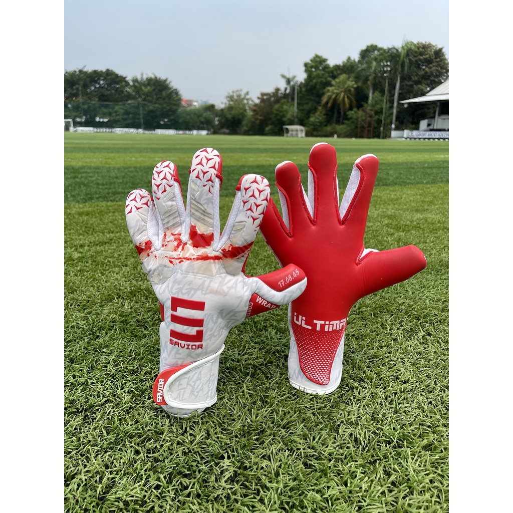 Savior - Sarung Tangan Kiper Ultima Edisi Merdeka (Top Grade)