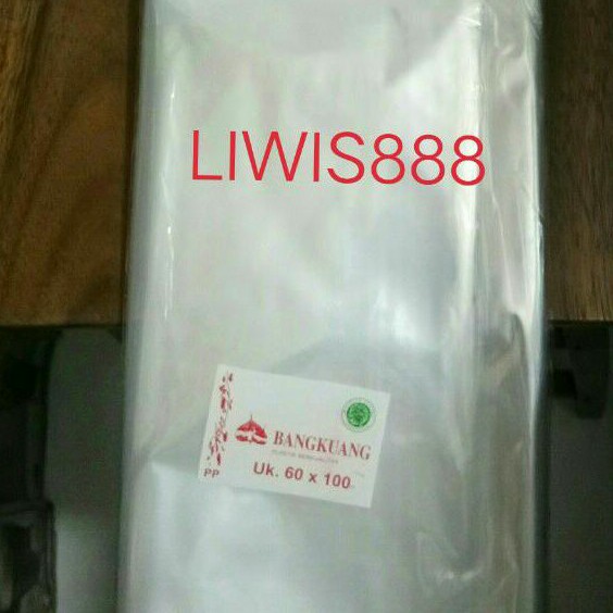 Plastik PP Bening Bangkuang 60 X 100 CM