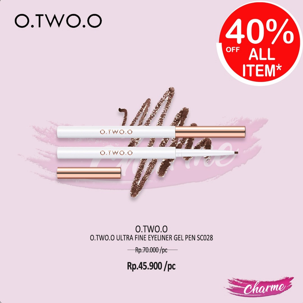 (READY &amp; ORI) O.TWO.O Otwoo Ultra Fine Eyeliner Gel Pen SC028