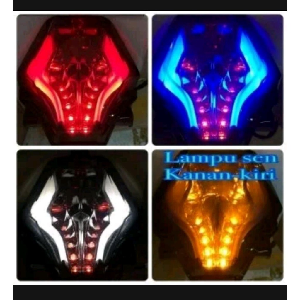 Lampu Stop LED Sen 3 In 1 R25/ StopLamp LED 3 In 1 YZF R25, R3, Mx King, MT25 stop lamp r25