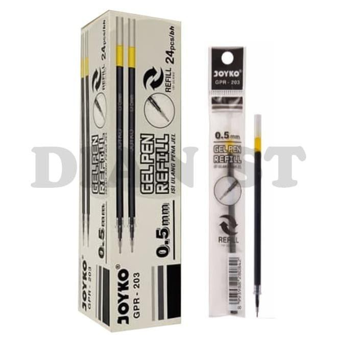 

✨BISA COD✨ Refill Pen Gel Joyko GPR-203 (isi 24pc)