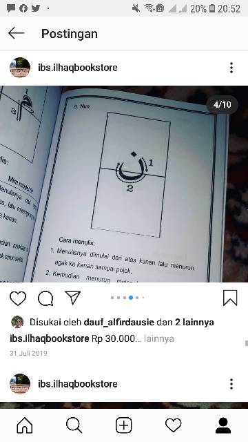 Pintar menulis arab dan pegon isi 3 jilid8