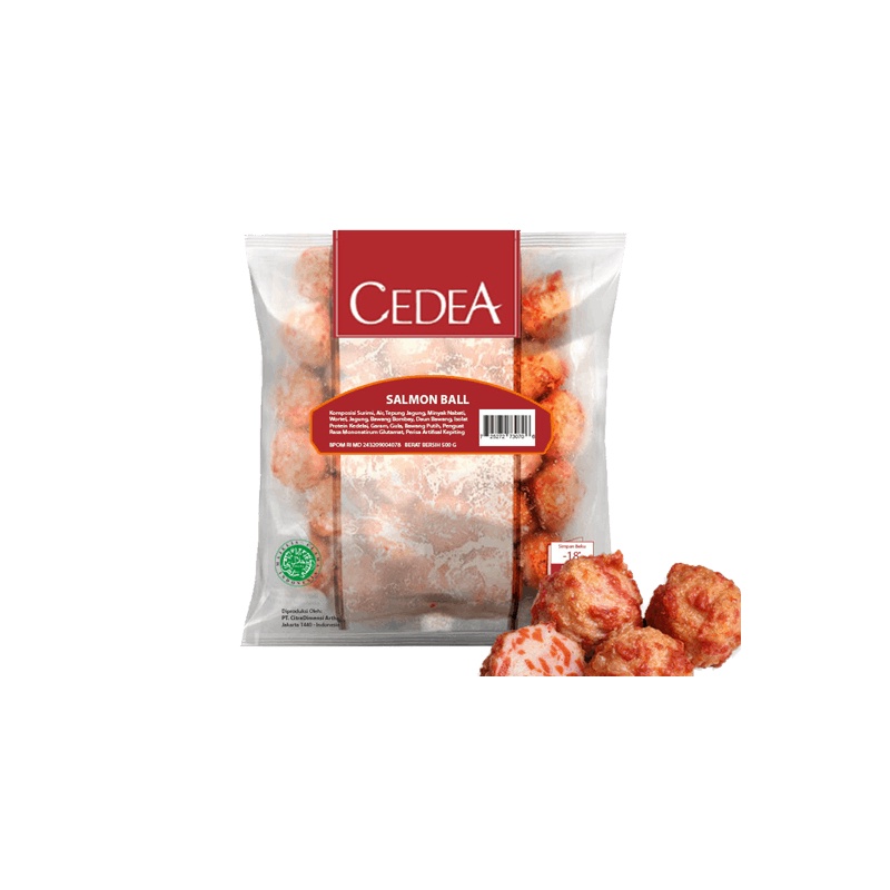 Bakso salmon CEDEA 500gr/pack