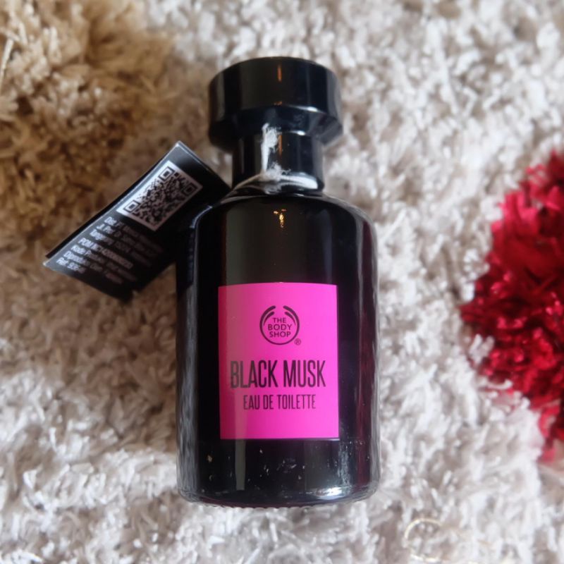 The body shop tbs Black musk EDT parfum 60 ml Original 100% counter