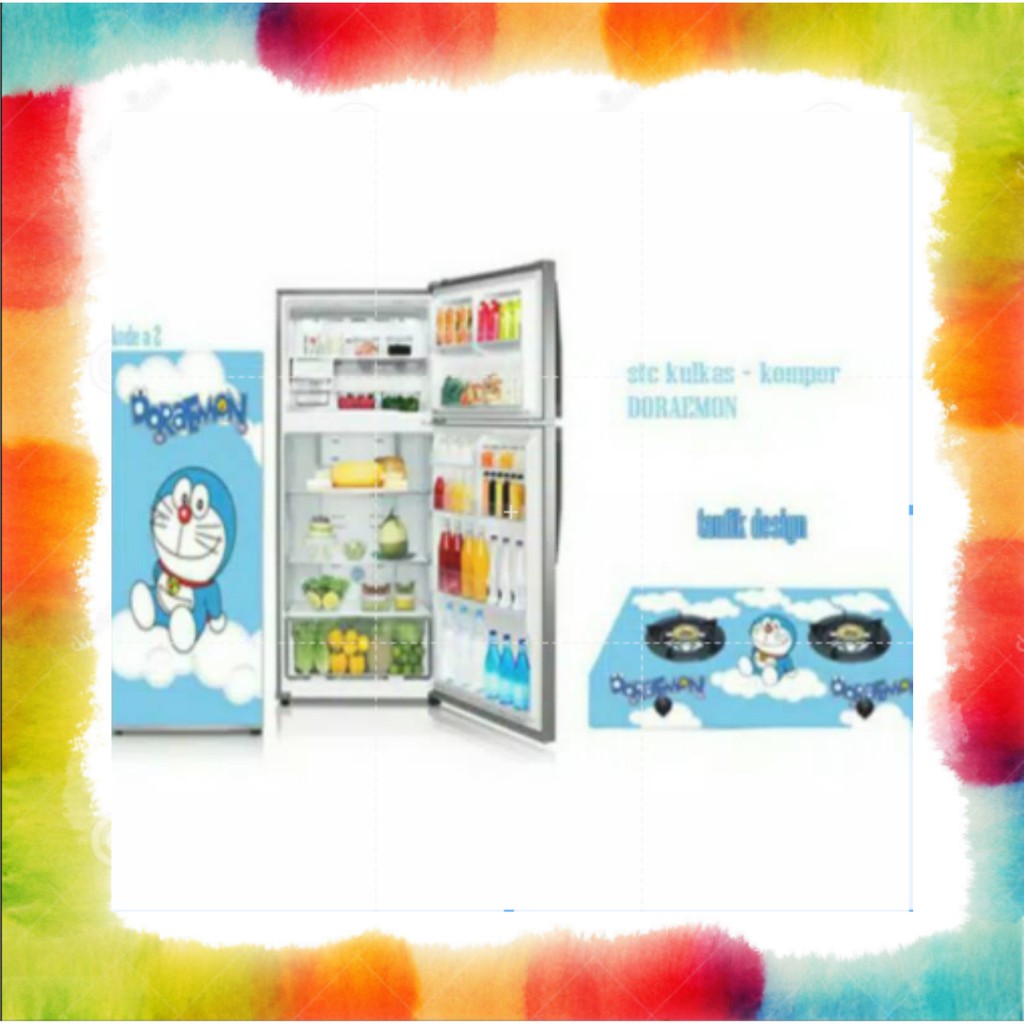 Variasi Stiker Kulkas dan Kompor