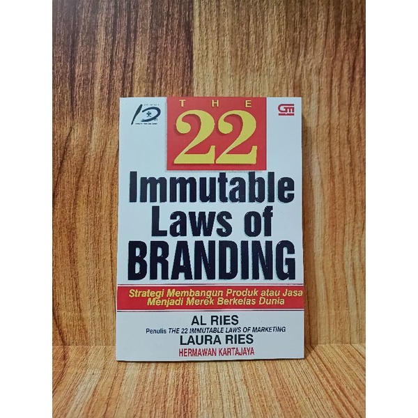 22 IMMUTABLE LAWS OF BRANDING-HERMAWAN KARTAJAYA