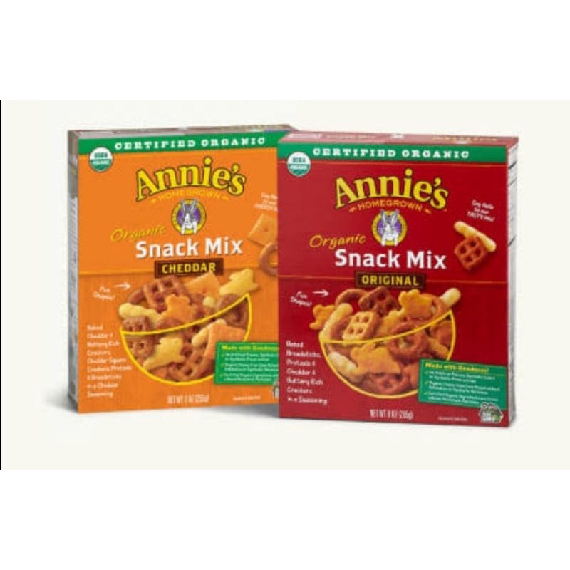 Annies Organic Snack Mix Original / Cheddar 255g