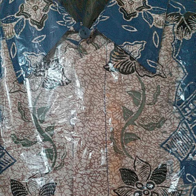 Kemeja Batik Pria Lengan Pendek Bahan Premium Full Furing Ori Batik Solo Ukuran M L Xl Xxl