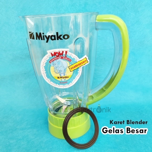 Set Karet Blender Miyako untuk Gelas Jus Bumbu Kering Bumbu Basah - Seal Mounting Blender Miyako