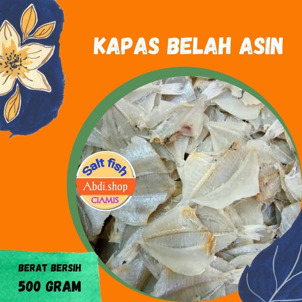 

ikan asin Kapasan Belah Kering 500gr Murah