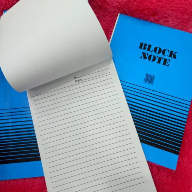 

BUKU BLOCK NOTE A5 21CM X 14.5 CM