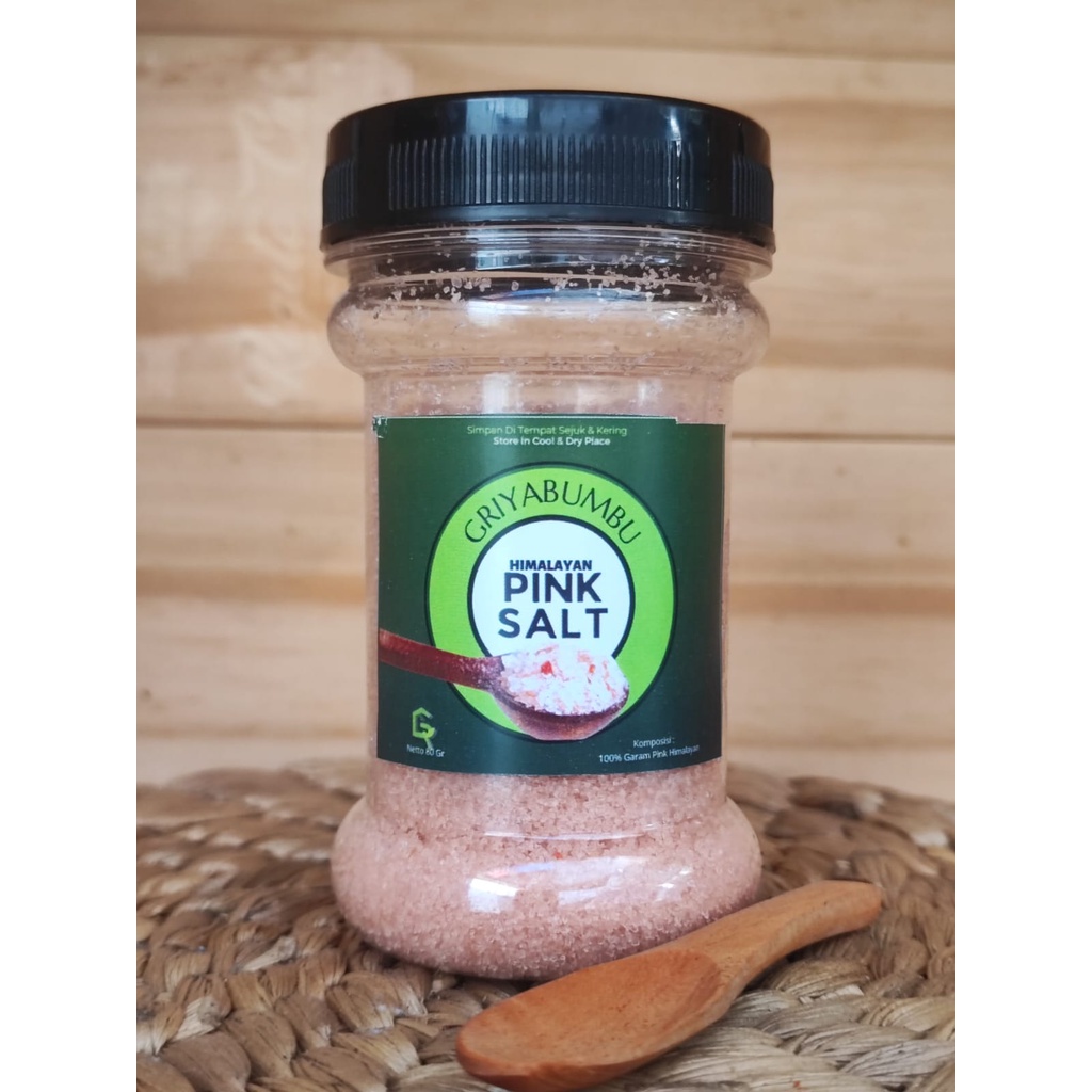 

Griya Bumbu Himalayan Pink Salt Garam Diet Low Sodium Himalaya blackpink 100g