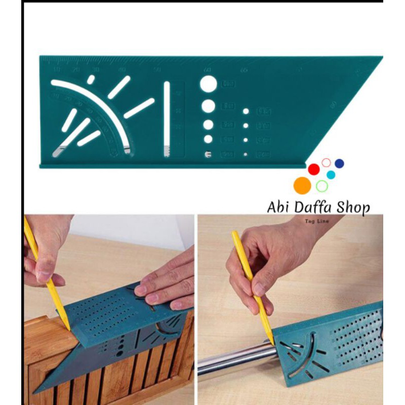 

Penggaris Siku Mark Line Gauge T Sudut Ruler 90 Degree
