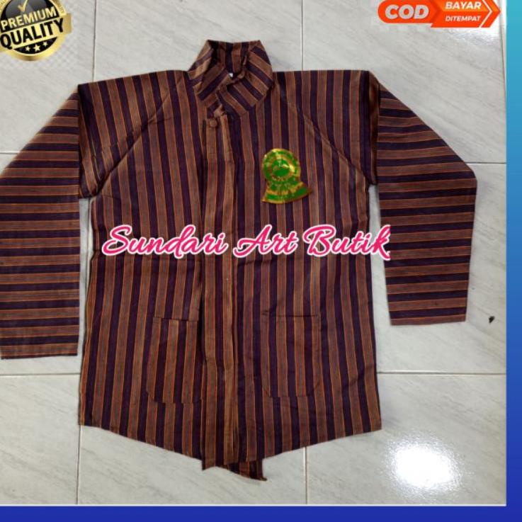 kebaya wanita Stok terbatas.. Surjan Lurik Jumbo Baju Lurik Jawa Jumbo Baju Atasan Surjan Jawa Lurik