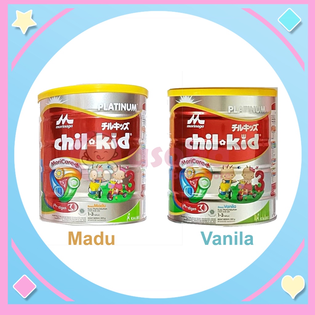 Chil Kid Platinum Vanilla &amp; Madu 800gr Susu Pertumbuhan Anak ASOKA