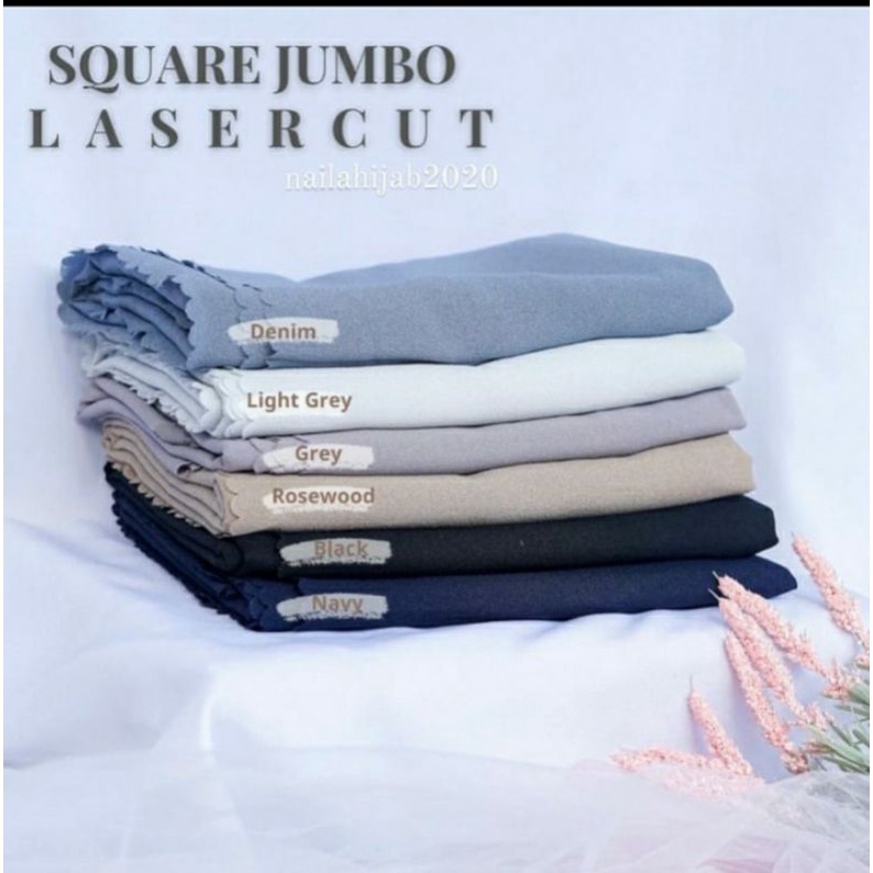 Square Jumbo lasercut