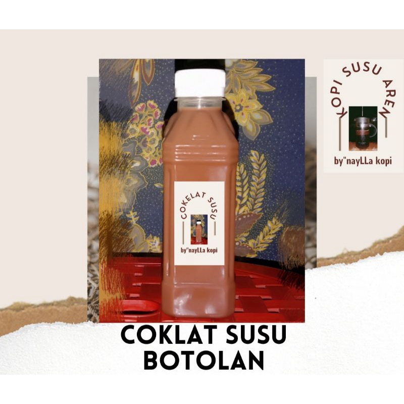 

coklat susu botolan