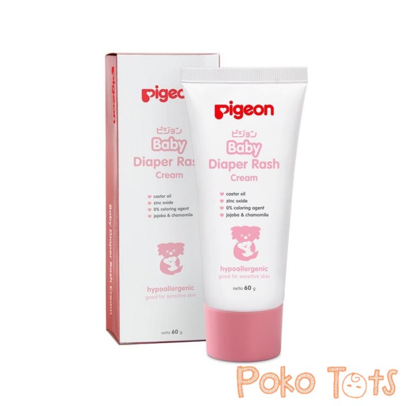 Pigeon Baby Cream Diaper Rash 60gr Krim Area Popok