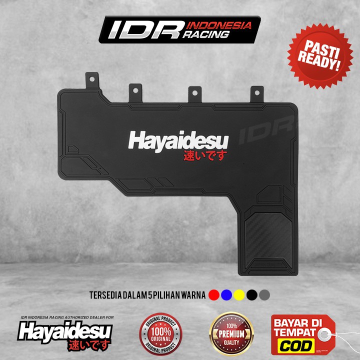 Hayaidesu Mudflap SCOOPY RING 12 (2017-2020) Penahan Lumpur Aksesoris Kepet Motor Honda