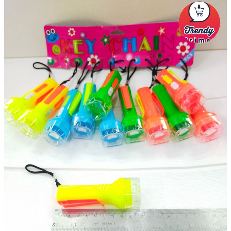 Senter dua warna besar isi 12 pcs senter