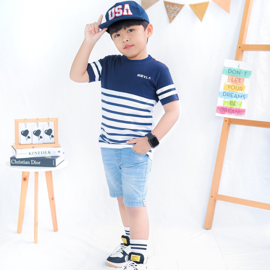 Kaos Anak Laki Laki  Original Premium Branded | Dexton - Mevla Kids