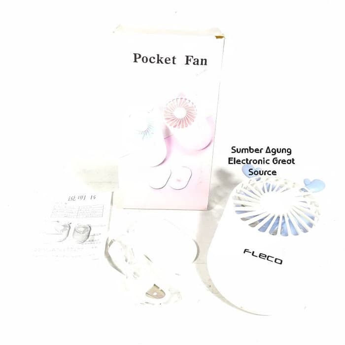 Fleco Pocket Fan 156 Super Tipis Ringan Kipas Portable Bisa Dikantongi