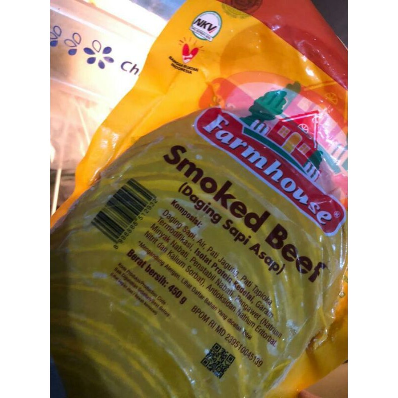 

farmhoue smoked beef 450gr