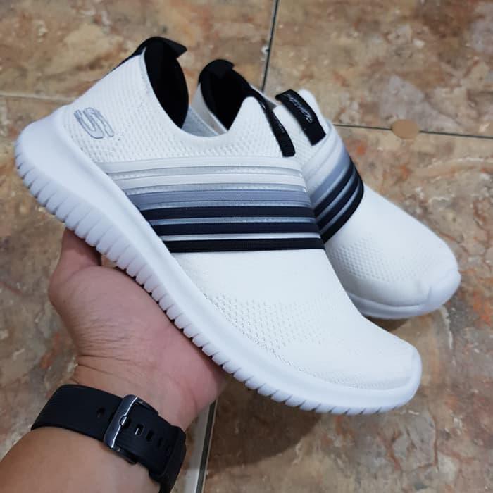 Sepatu Original Skechers Ultra Flex Brightfull - Broken White