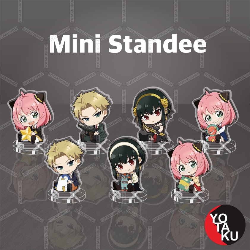 Mini Standee Figure Anime Akrilik Spy X Family Seri 1 YOTAKUSHOP