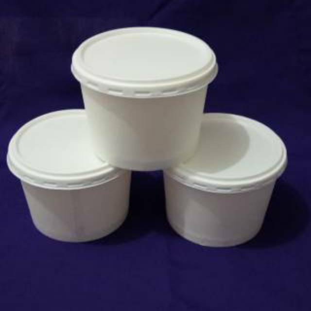 BAGUS SEKALI!!! Paper bowl 720 ml tanpa tutup isi 25 pcs