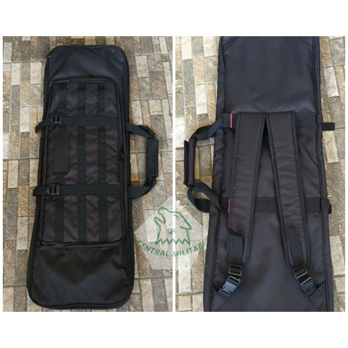 Gunbag 90cm Isi 2 Unit - Tas Senjata - Hitam