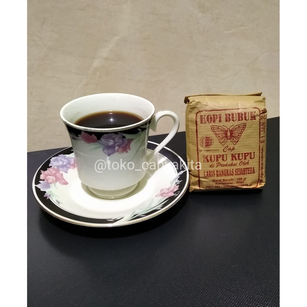 

Kopi Bubuk Kupu-Kupu Asli Rangkas Banten 100 Gram / Oleh-oleh Khas Banten