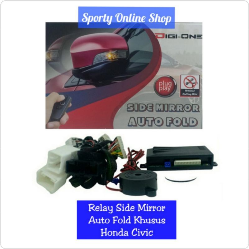 Modul Spion Lipat Elektrik Honda New Civic Model OEM
