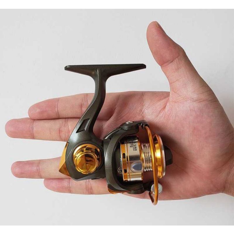 Reel Pancing Spinning Spool Metal Fishing Reel 5.2:1 Series -Mini500
