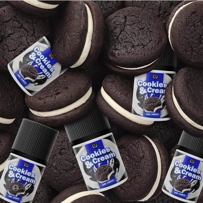 COOKIES AND CREAM V5 AUTHENTIC FREEBASE LIQUID 60ML