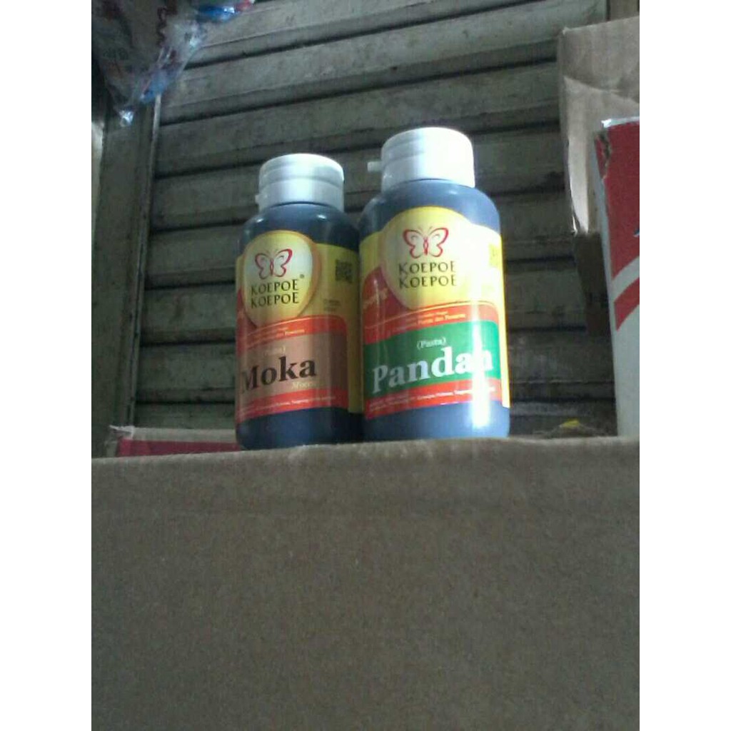 

Pasta pandan dan pasta moka 60 ml