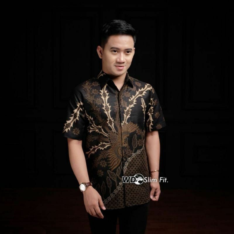 Batik pria moderan kemeja atasan batik pria moderen BUTIKDIAN