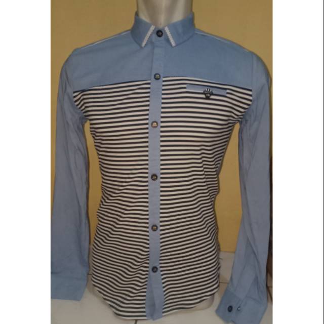 KEMEJA NXNITROX PRIA LENGAN PANJANG IMPORT MURAH