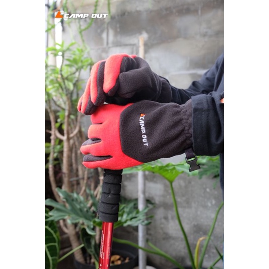 Camp Out Sarung Tangan Polar Tebal - Glove Outdoor Camping Gunung