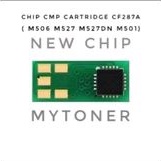 Chip Toner Cartridge cf287a 287a 87a printer m506 m506dn m527 m520 506
