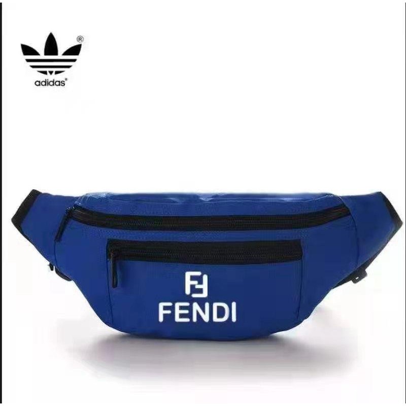 Tas Selempang FNDI Waistbag - FENDI HITAM