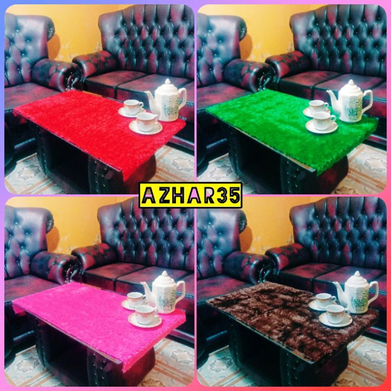 Taplak Meja Kaca Ruang Tamu Taplak Ukuran 100 x 50 Meja Tamu Kaca Taplak Meja Ruang Tamu Cantik Mewa