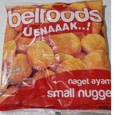 

NUGET BELFOOD UENAK KOIN 500GR