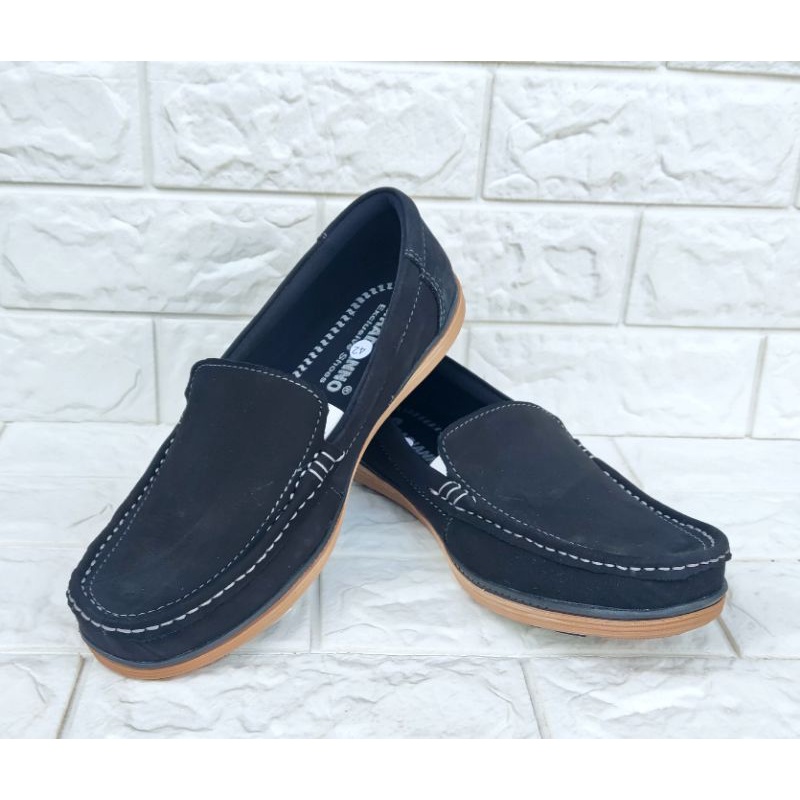 SEPATU PRIA KASUAL KULIT ASLI SLIP ON