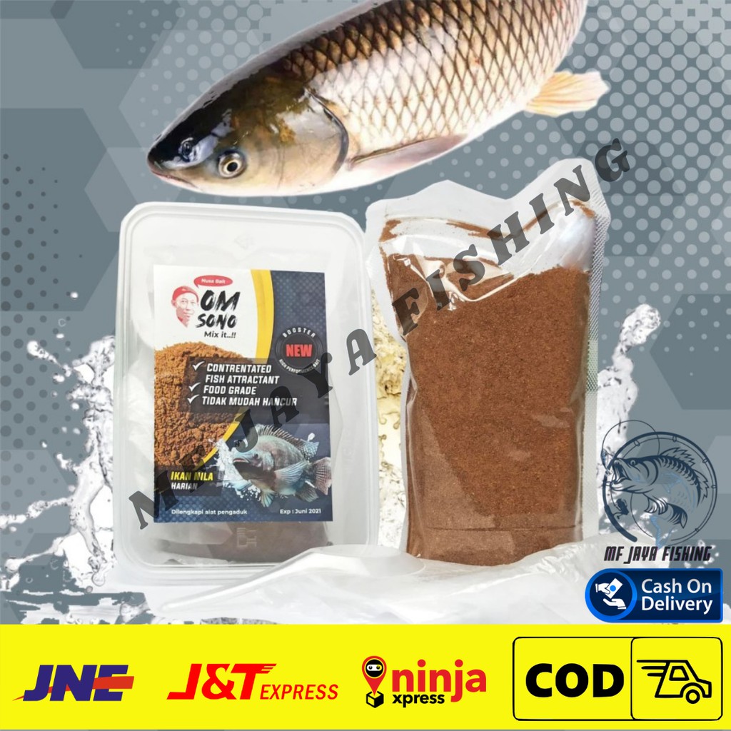 PAKET UMPAN PANCING IKAN BANDENG MANCING HARIAN OM SONO MIX IT UNTUK IKAN BANDENG