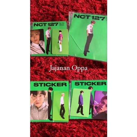 [SEALED &UNSEALED] Jewel nct 127 Sticker AR Selca Haechan Doyoung Yuta AR Clip Taeyong Jungwoo Yuta