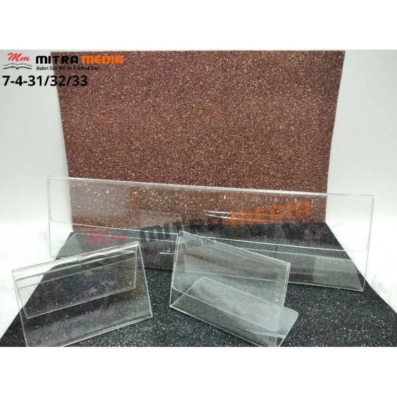 

PLATE NAME ACRYLIC 1-2 SISI MURAH